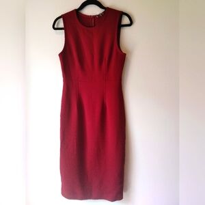 P.A.R.O.S.H. Burgundy Crepe Stretch Dress NWT Size Medium